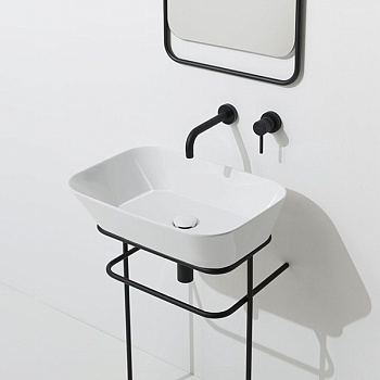 Раковина из санфаянса Simas WA 04 60х42 накладная цвет белый